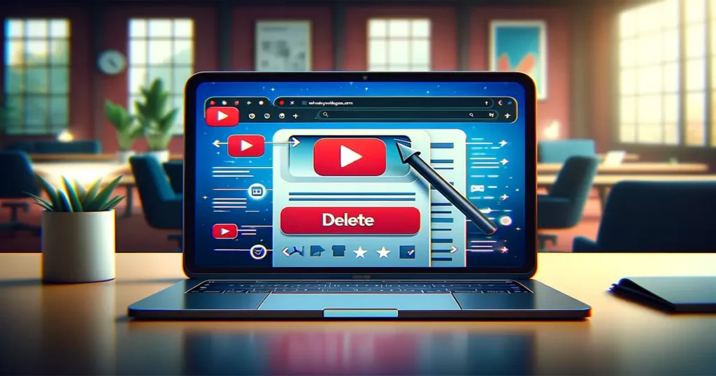 How to delete a video on Youtube