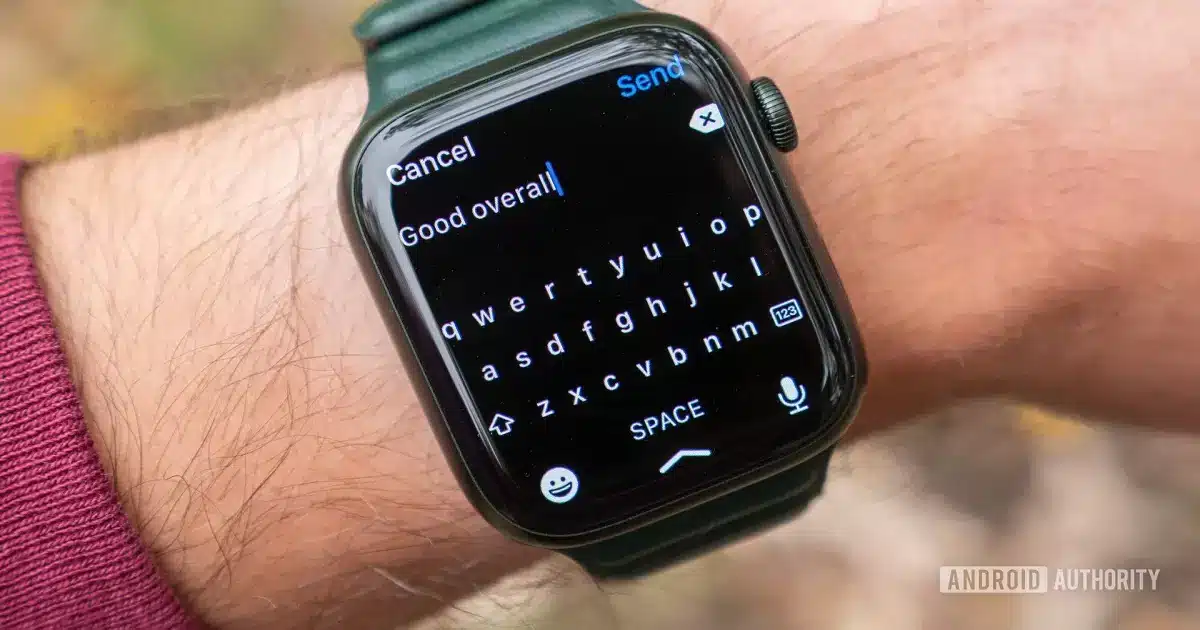 How To Change Scribble To Keyboard On Apple Watch?